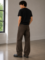 Baggy Fit Unisex Jeans – Size 34 | Relaxed Streetwear Denim Pants