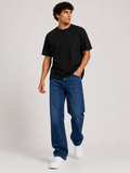Baggy Fit Unisex Jeans – Size 38 | Relaxed Streetwear Denim Pants
