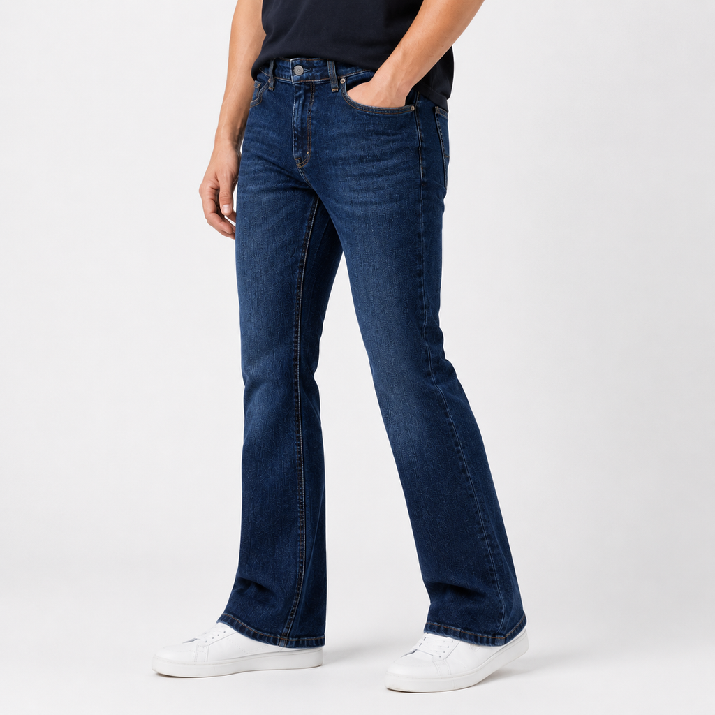 Wide Leg Bootcut Fit Unisex Jeans – Size 36 | Relaxed Flared Denim Pants