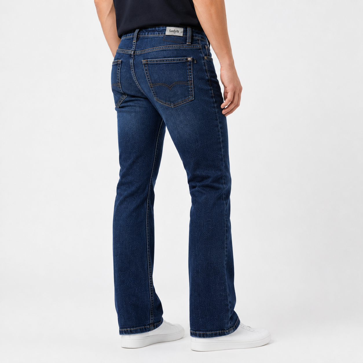 Wide Leg Bootcut Fit Unisex Jeans – Size 36 | Relaxed Flared Denim Pants
