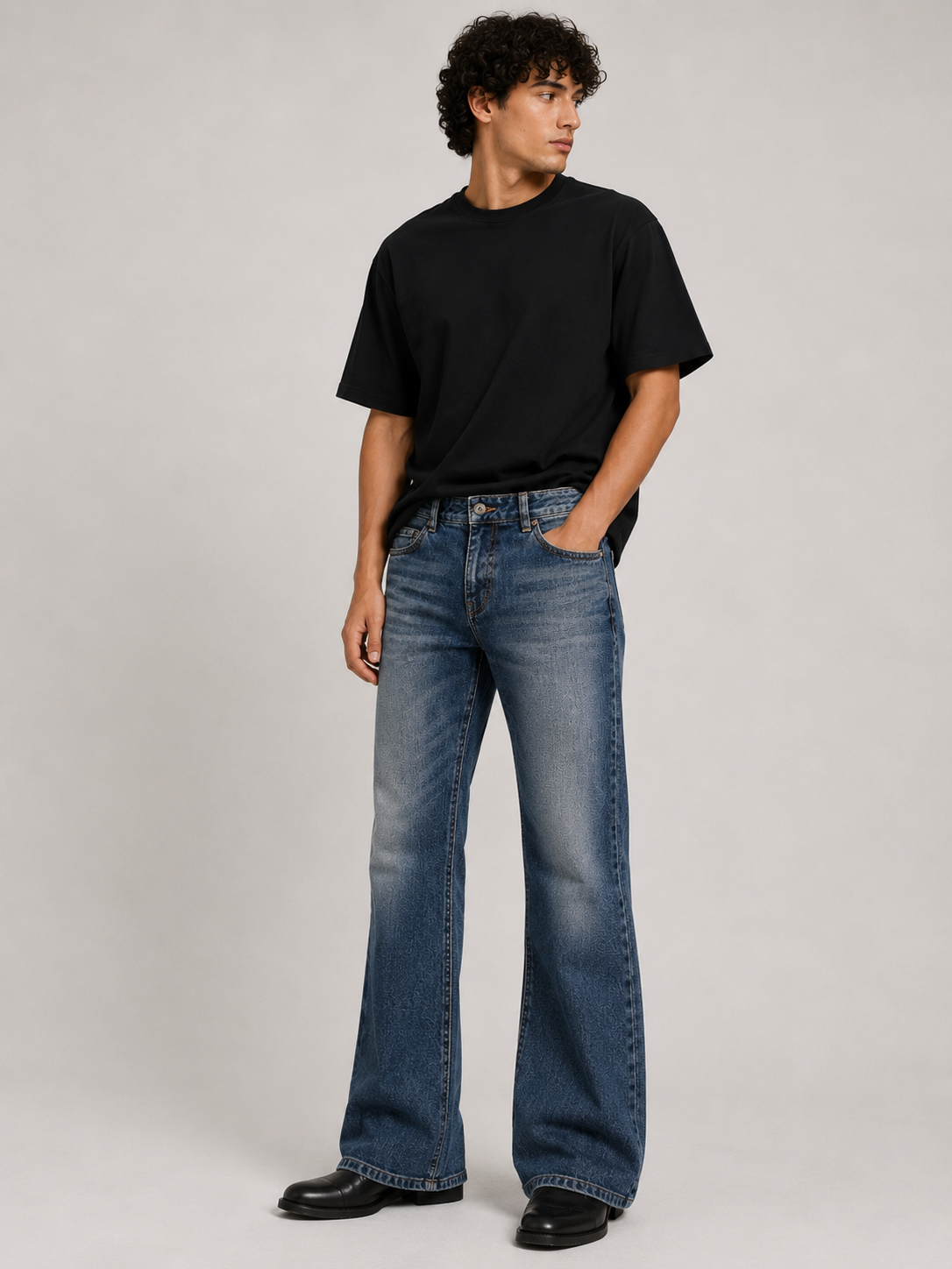 Wide Leg Unisex Jeans – Size 30 | Relaxed Streetwear Denim Pants