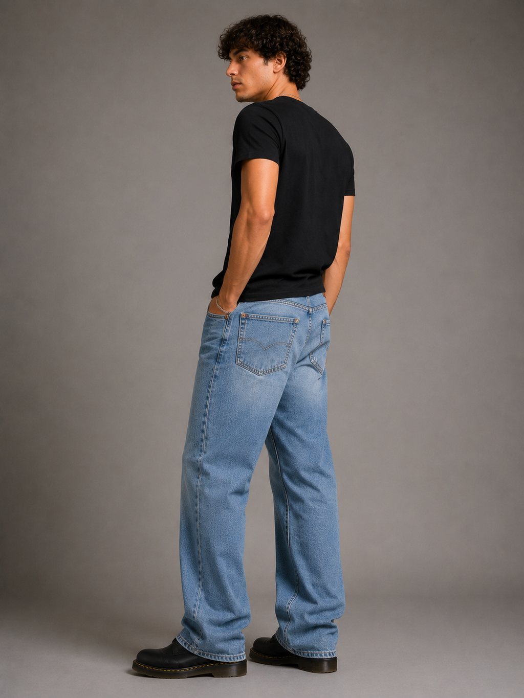 Baggy Fit Unisex Jeans – Size 32 | Relaxed Streetwear Denim Pants
