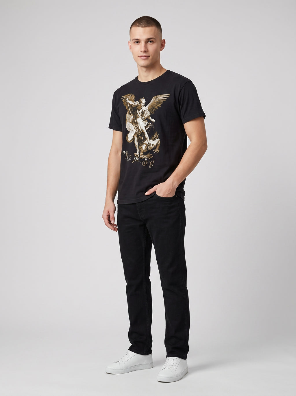 Premium Boxy Fit T-Shirt – Size L | Oversized Unisex Streetwear Tee