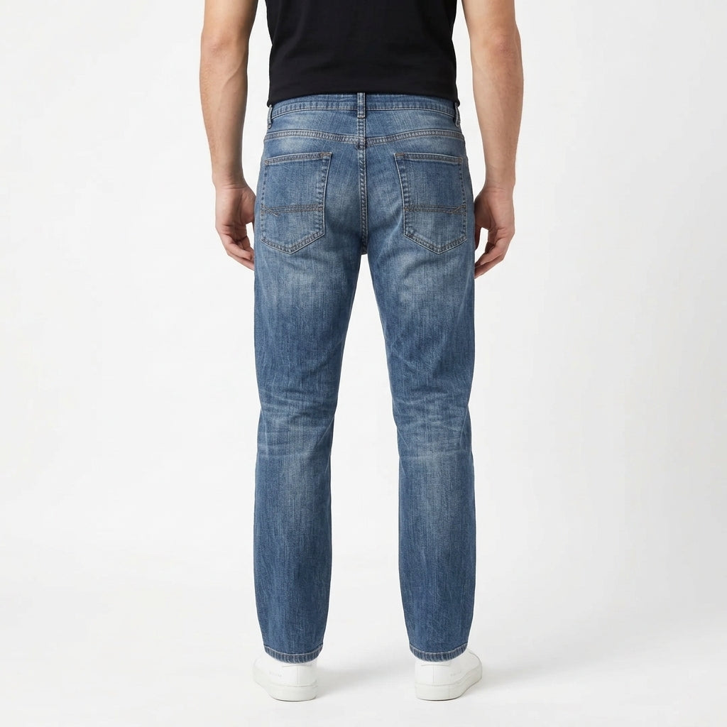 Straight Fit Unisex Jeans – Size 30 | Classic Relaxed Denim Pants