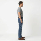 Gothic Pattern Straight Fit Unisex Jeans – Size 34 | Artistic Line Design Denim