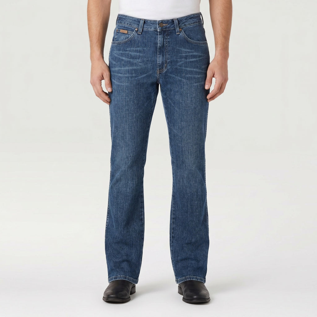 ZickZack Men's Straight Fit Dark Wash Denim Jeans | Premium Casual Denim | Size 28