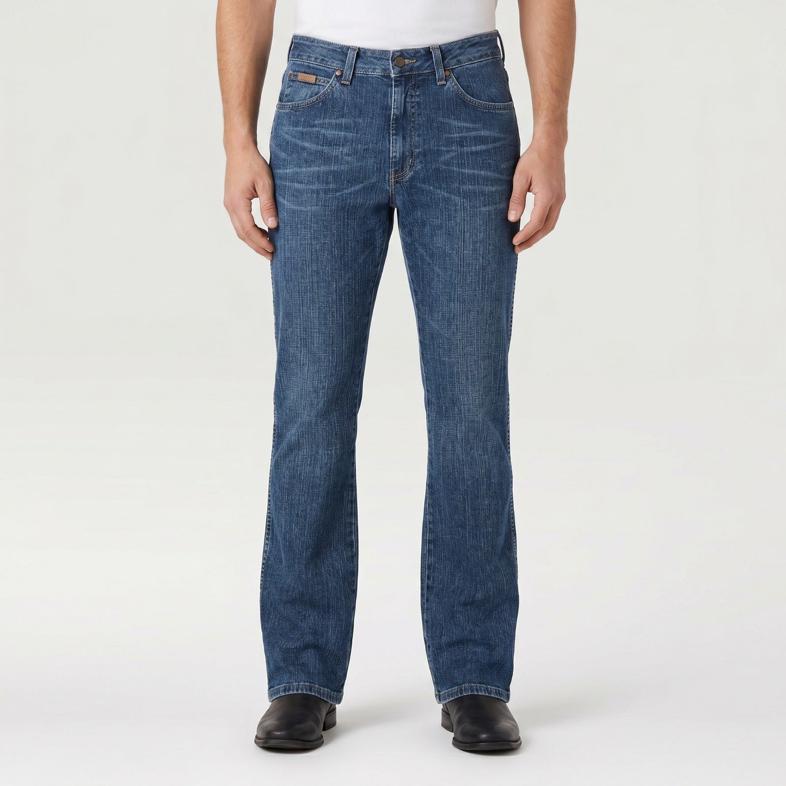 ZickZack Men's Straight Fit Dark Wash Denim Jeans | Premium Casual Denim | Size 28