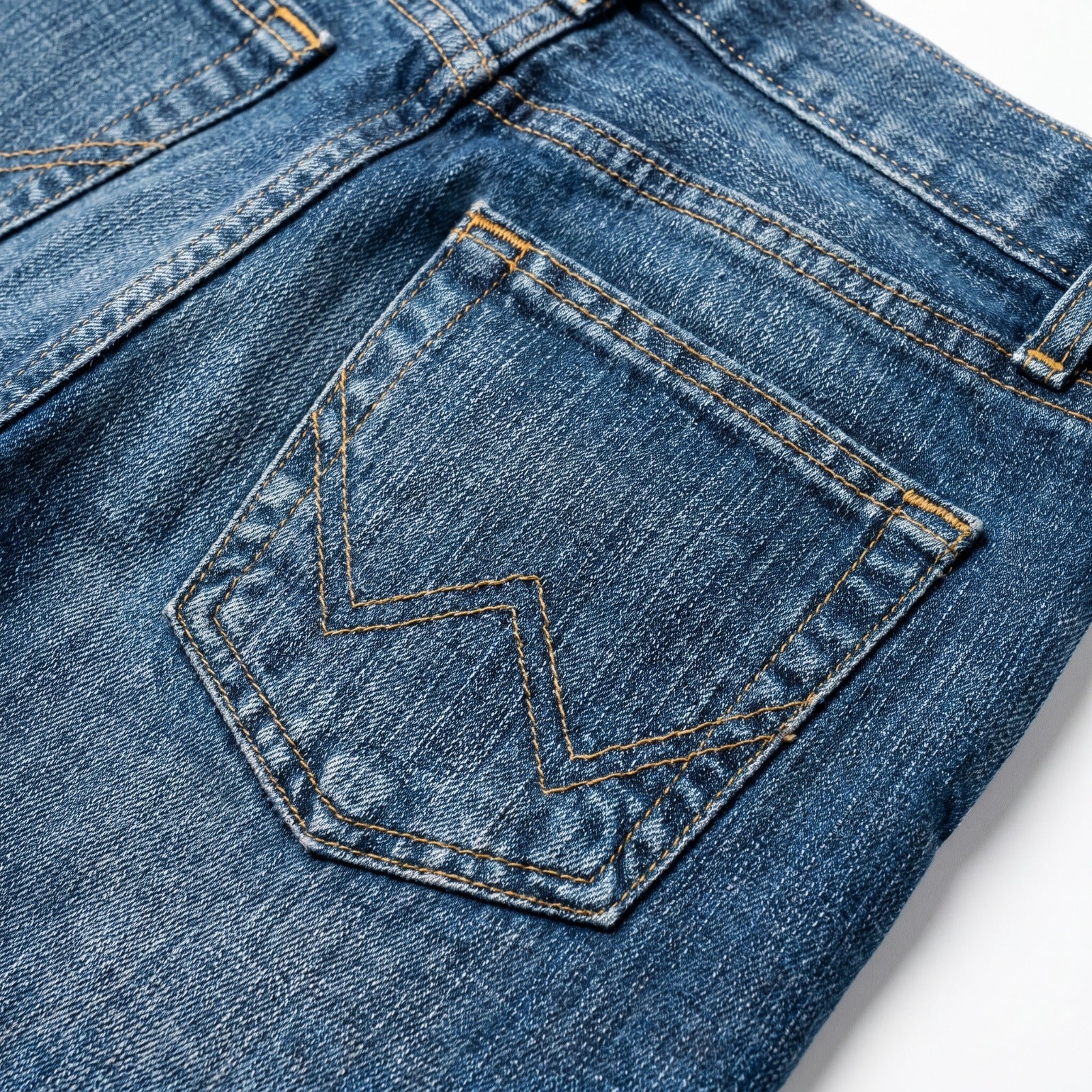 ZickZack Men's Straight Fit Dark Wash Denim Jeans | Premium Casual Denim | Size 28
