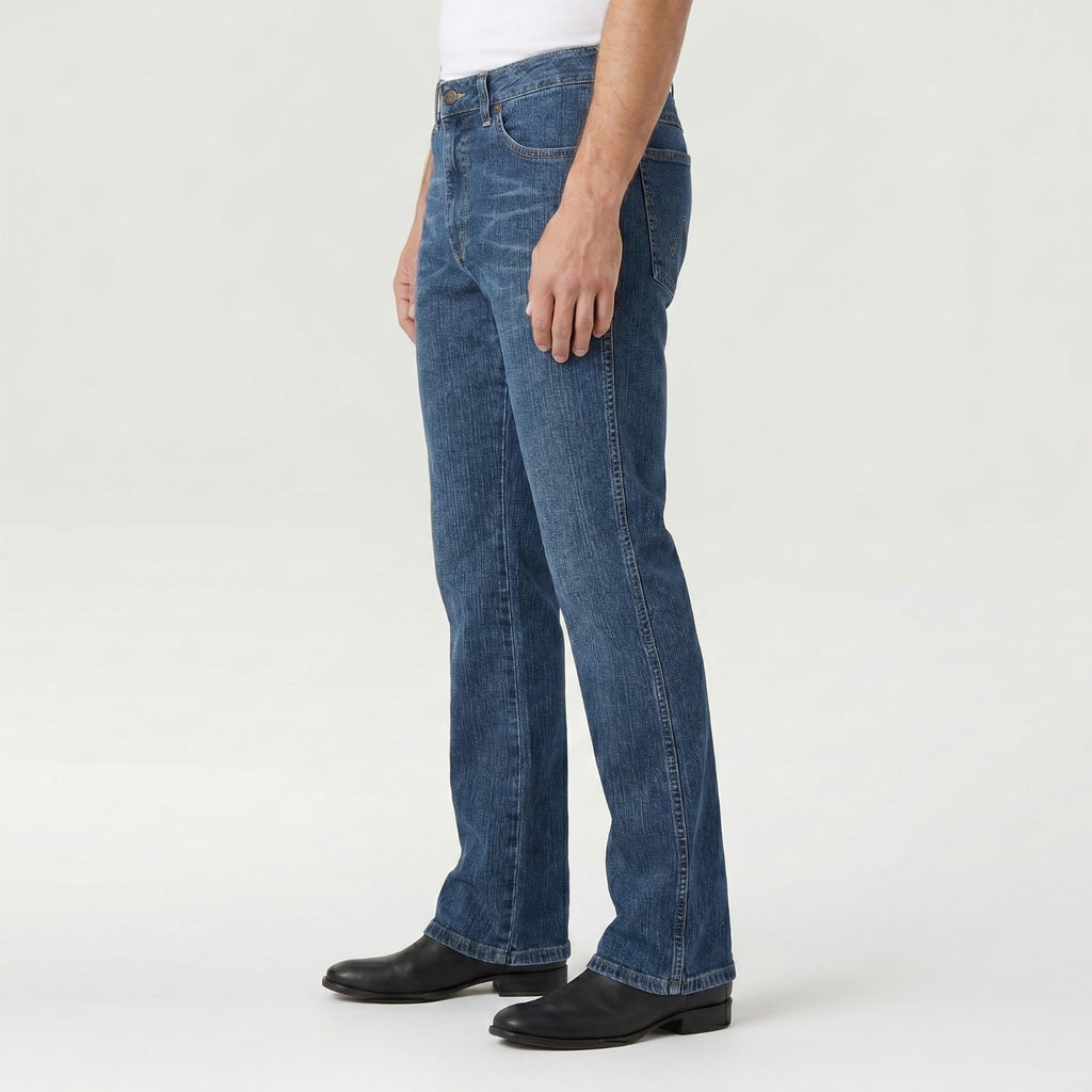 ZickZack Men's Straight Fit Dark Wash Denim Jeans | Premium Casual Denim | Size 28