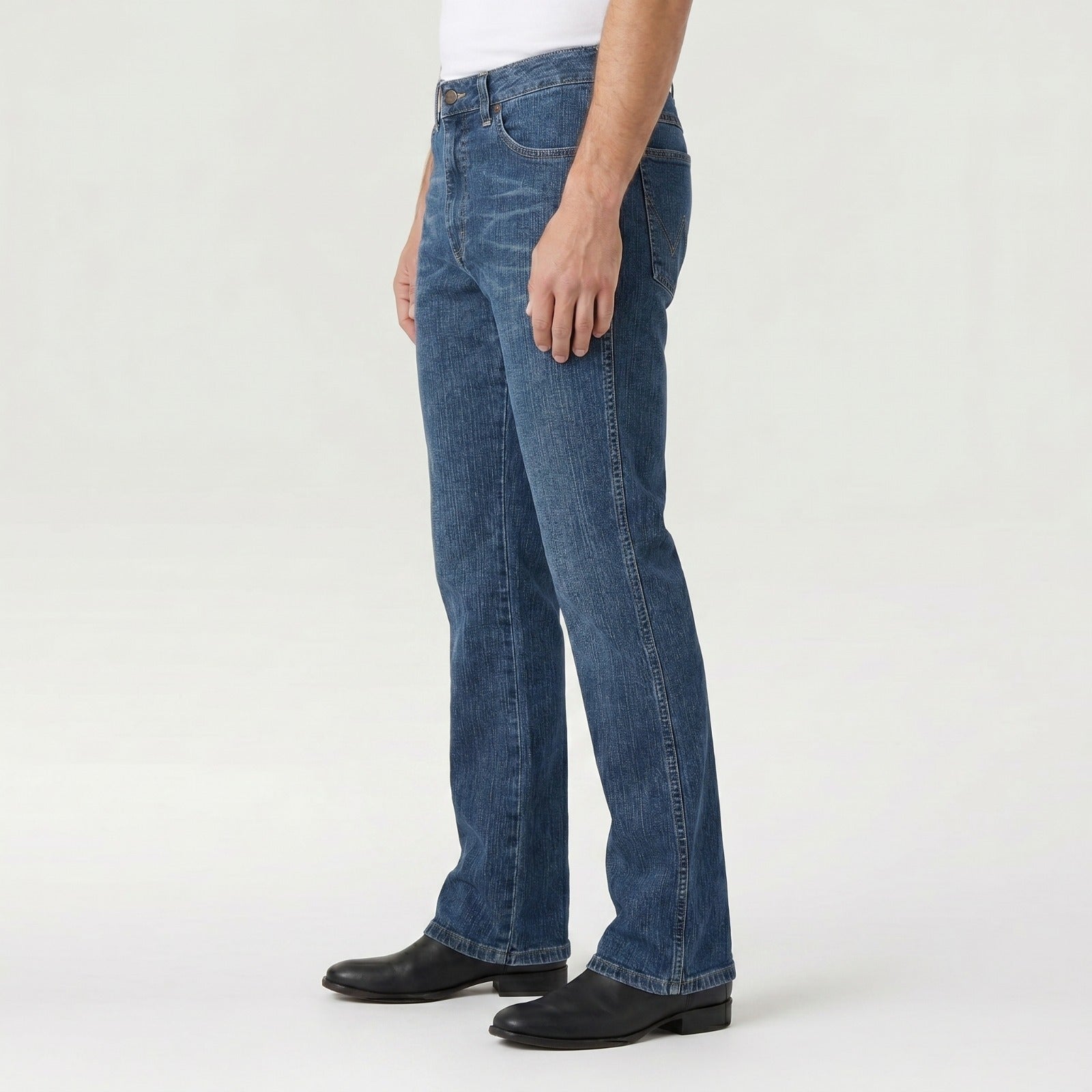 ZickZack Men's Straight Fit Dark Wash Denim Jeans | Premium Casual Denim | Size 28