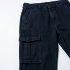 ZickZack Men's Straight Fit Black Jogger Jeans | Premium Stretch Denim Joggers | Size 26-28