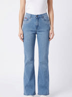 Baggy Straight Fit Jeans – Size 34 | Trendy Girly Fit Denim Pants