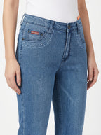 Baggy Straight Fit Jeans – Size 34 | Trendy Girly Fit Denim Pants