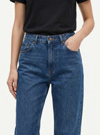 Baggy Mom Fit Unisex Jeans – Size 38 | Relaxed High-Rise Denim Pants