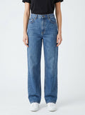 Baggy Mom Fit Unisex Jeans – Size 38 | Relaxed High-Rise Denim Pants