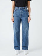 Baggy Mom Fit Unisex Jeans – Size 38 | Relaxed High-Rise Denim Pants