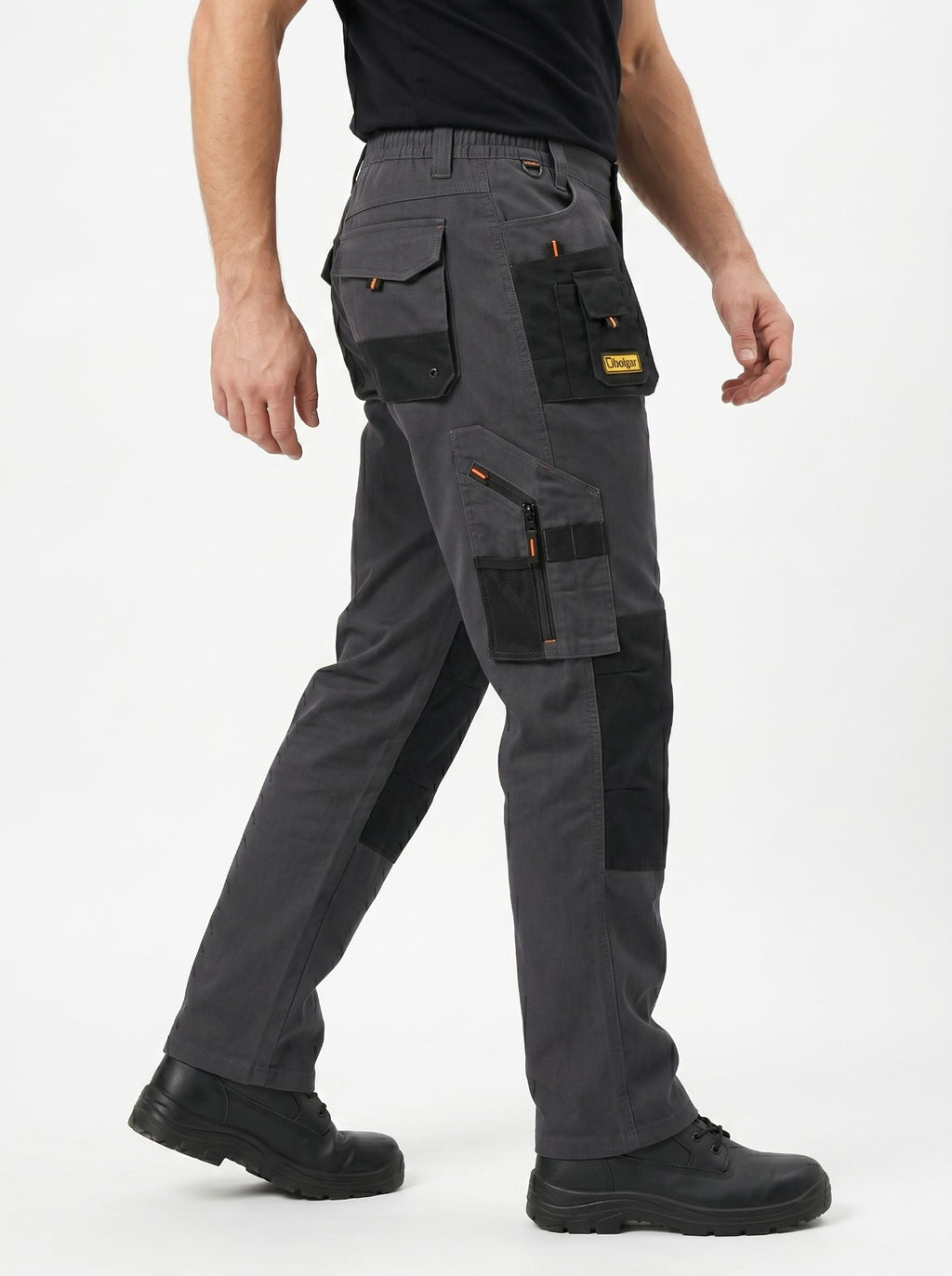 Baggy Fit Trekking & Adventure Cargo Pants – 8 Pockets | Size 34 | Unisex