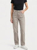 Straight Fit Antique Beige Unisex Jeans – Size 30 | Vintage-Inspired Denim Pants