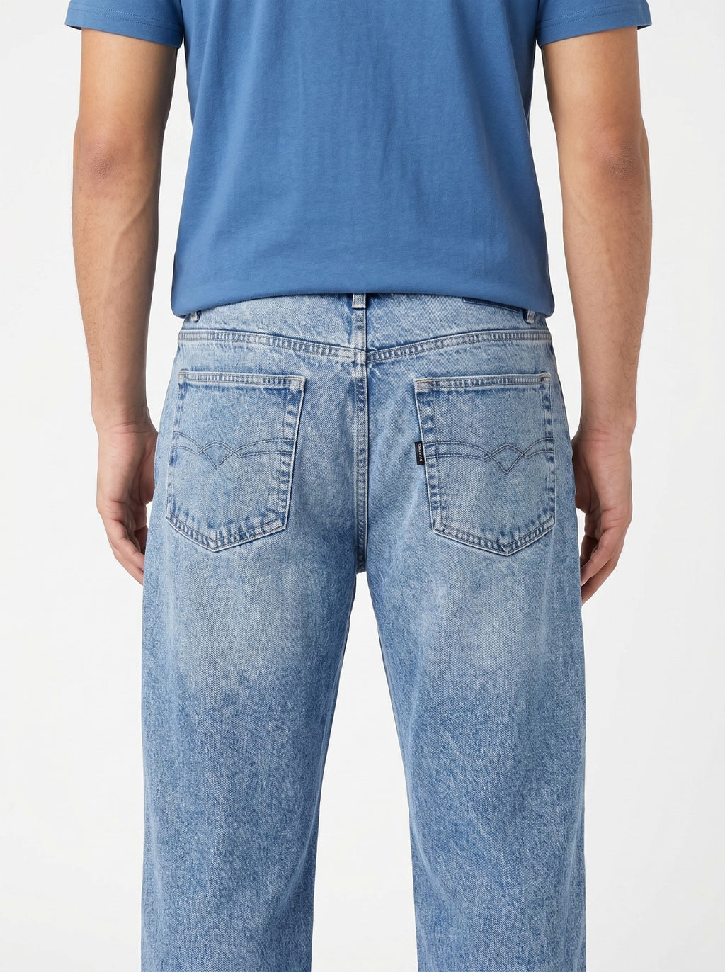 Baggy Straight Fit Jeans – Size 38 | Length 36 | Relaxed Denim Pants