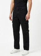 Baggy 6 Pocket Trousers – Size 26 | Unisex Utility Denim Pants