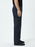 Baggy 6 Pocket Trousers – Size 26 | Unisex Utility Denim Pants