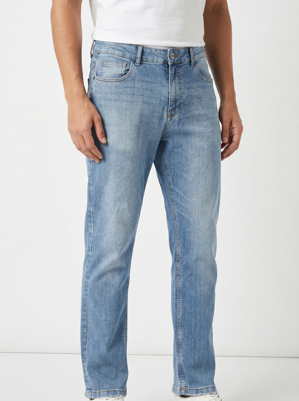Unisex Straight Fit Jeans – Size 28 | Classic Everyday Denim Pants