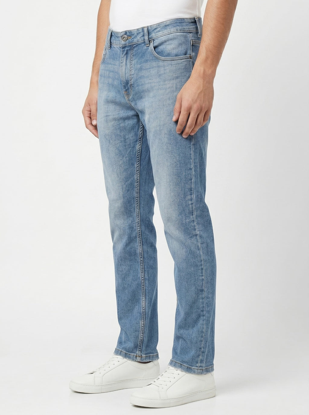 Unisex Straight Fit Jeans – Size 28 | Classic Everyday Denim Pants