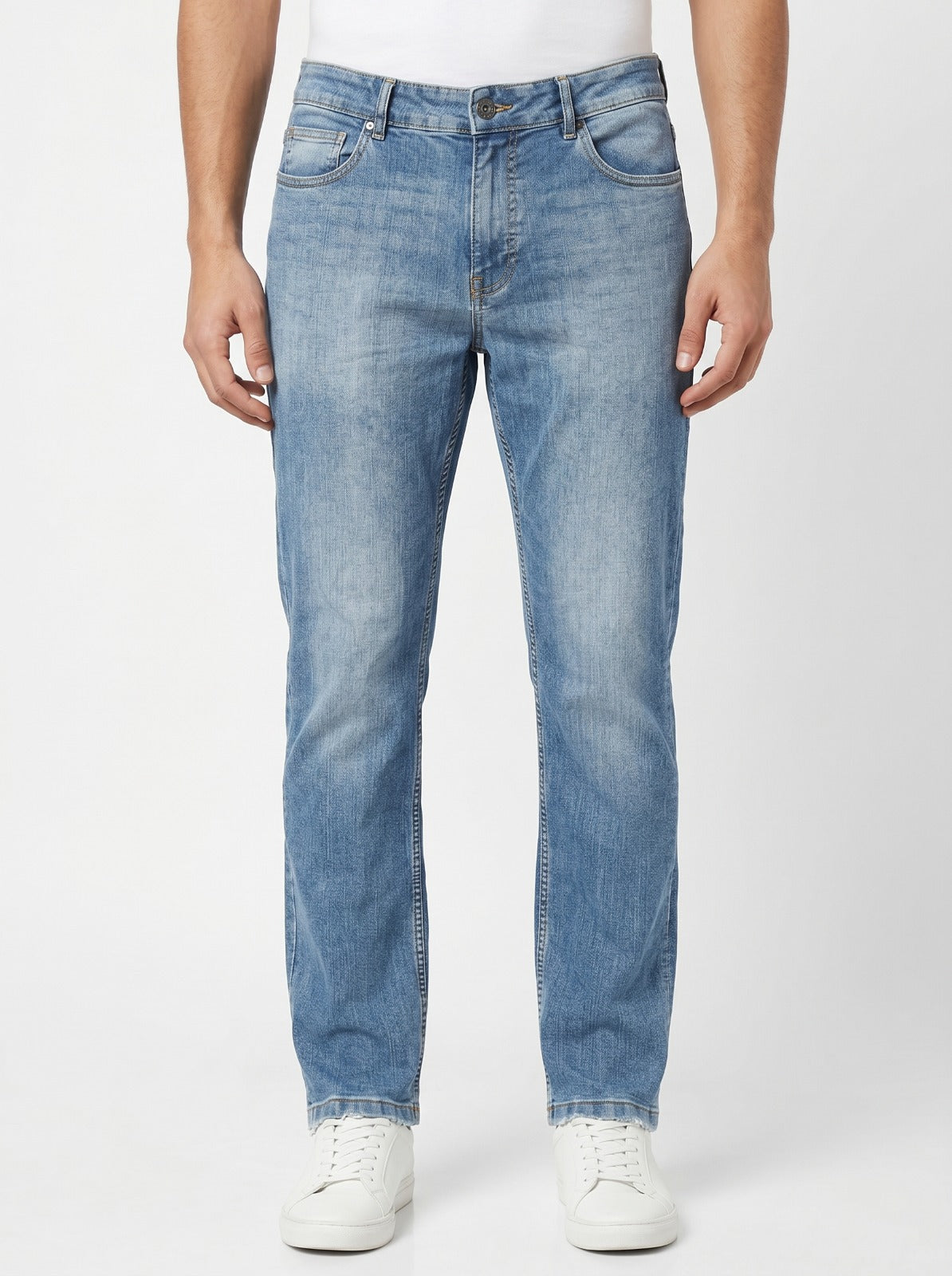 Unisex Straight Fit Jeans – Size 28 | Classic Everyday Denim Pants