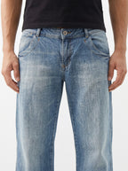 Wide Leg Baggy Fit Unisex Jeans – Size 32 | Relaxed Streetwear Denim Pants