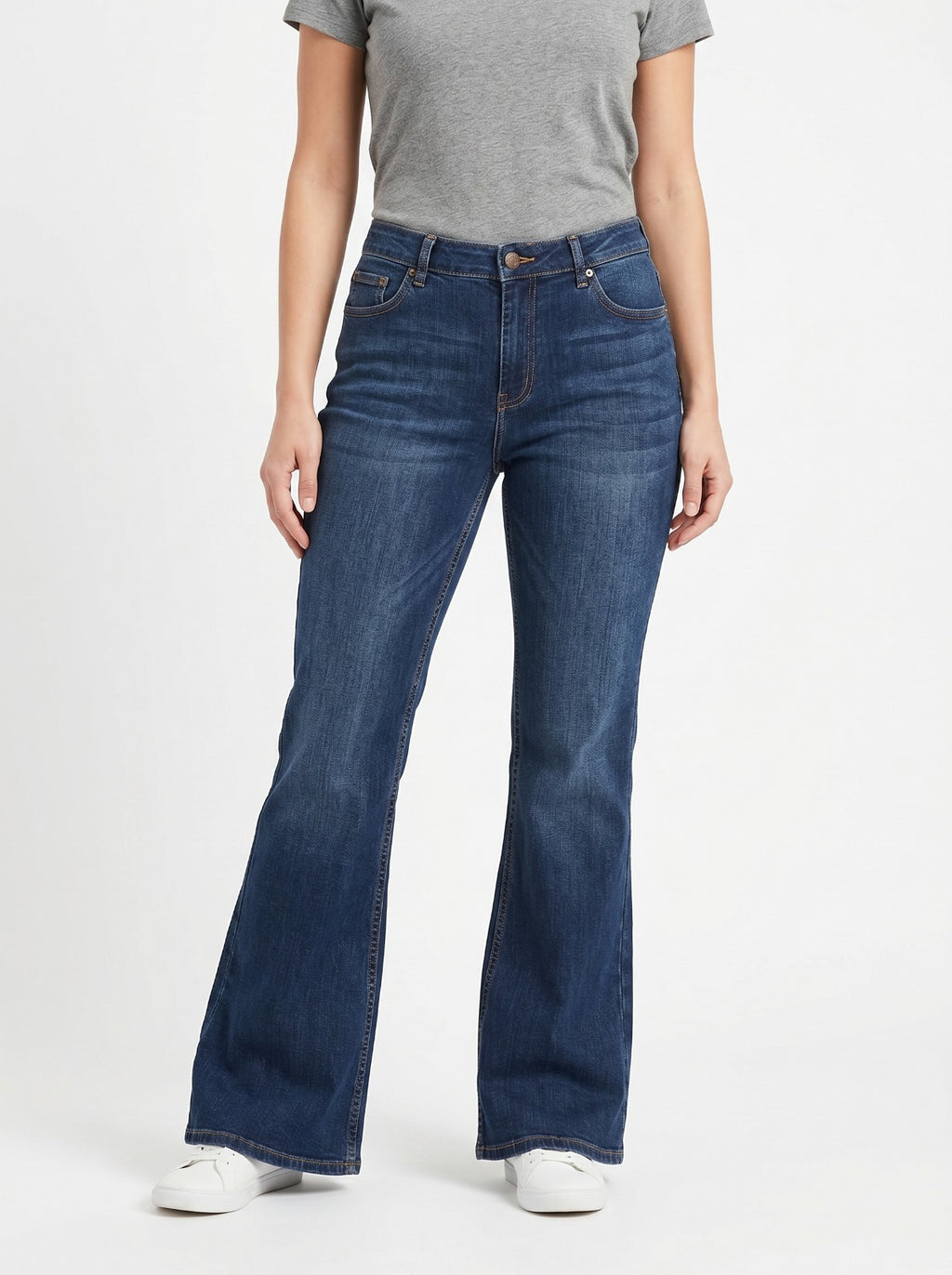 Wide Leg Bootcut Fit Unisex Jeans – Size 36 | Relaxed Flared Denim Pants