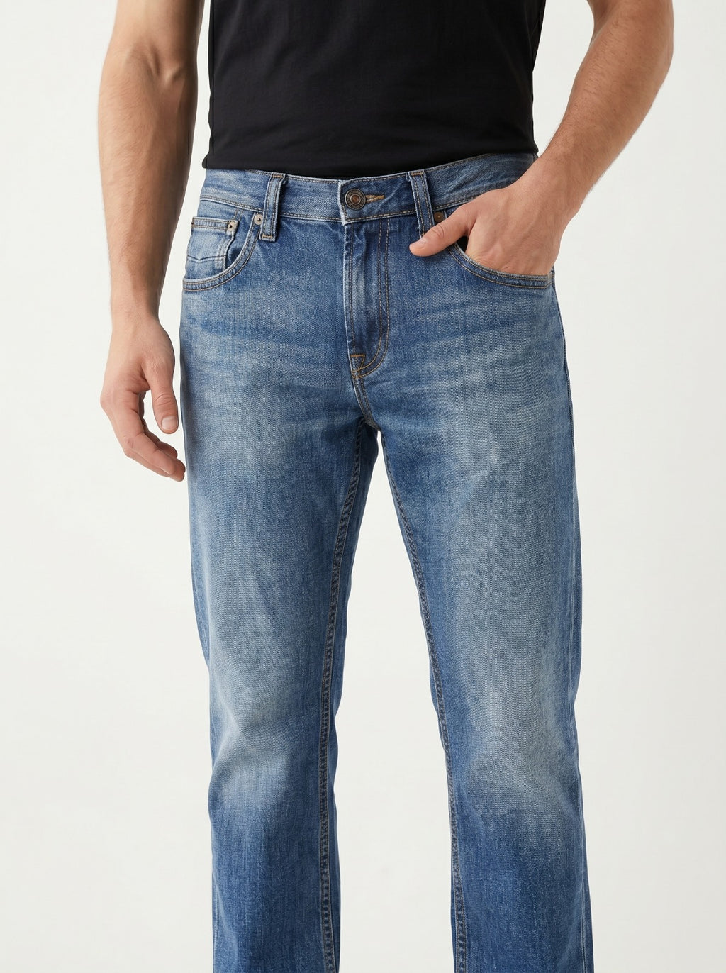 Wide Leg Baggy Fit Unisex Jeans – Size 30 | Relaxed Streetwear Denim Pants