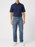 Straight Fit Unisex Jeans – Size 34 | Classic Everyday Denim Pants