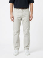 Straight Fit Antique Beige Unisex Jeans – Size 30 | Vintage Everyday Denim Pants