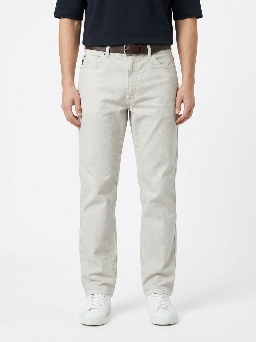 Straight Fit Antique Beige Unisex Jeans – Size 30 | Vintage Everyday Denim Pants