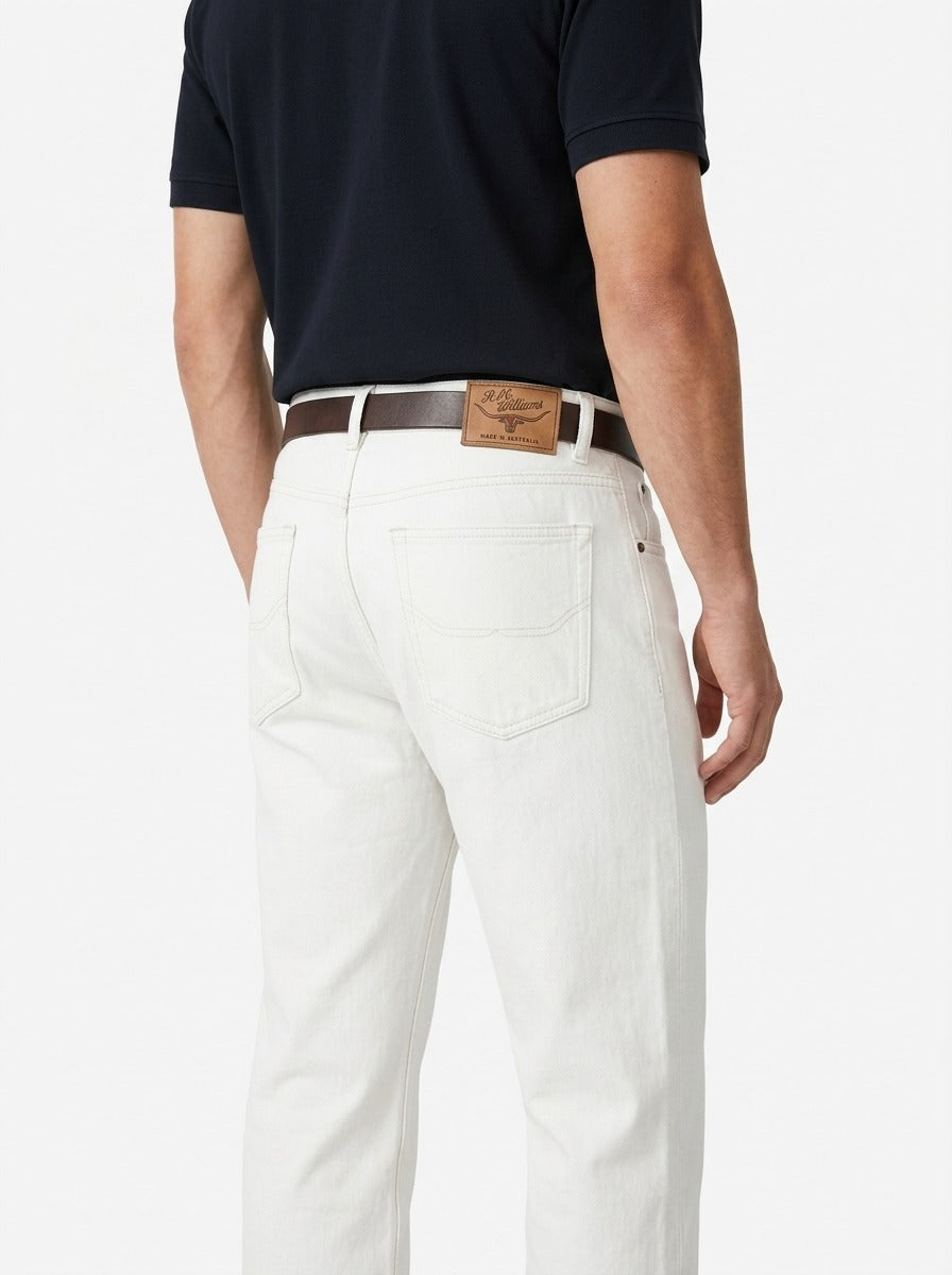 Straight Fit Antique Beige Unisex Jeans – Size 30 | Vintage Everyday Denim Pants