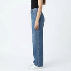 Baggy Mom Fit Unisex Jeans – Size 38 | Relaxed High-Rise Denim Pants